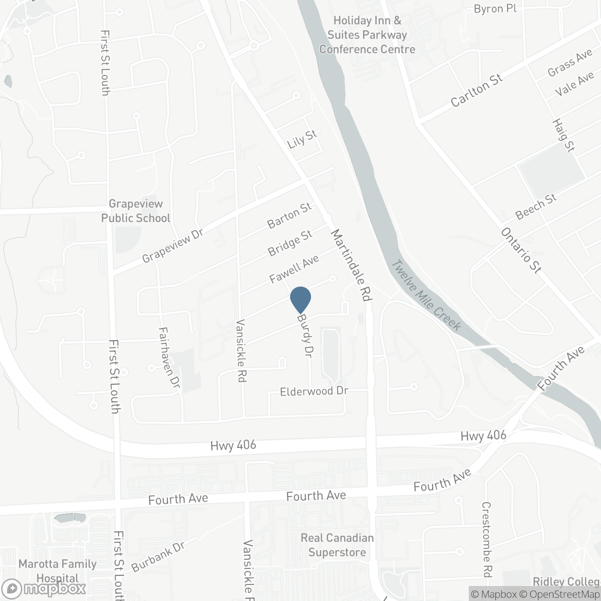 5 BURDY DRIVE, St. Catharines, Ontario L2S 2Z1